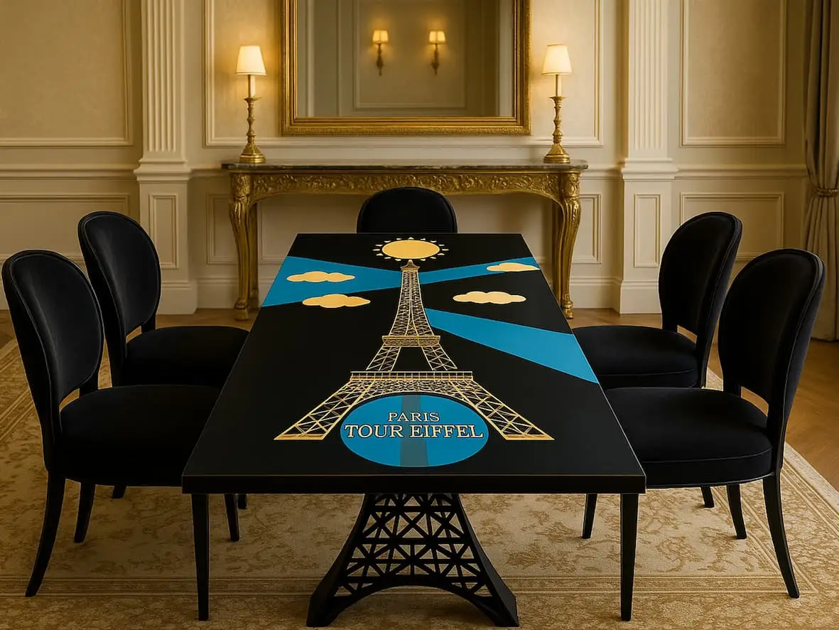 Création Table Salon de Paris par Biondelli Design